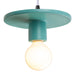 Justice Designs - CER-6320-RFPL-MBLK-WTCD - One Light Pendant - Radiance - Reflecting Pool