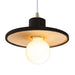 Justice Designs - CER-6325-CBGD-ABRS-WTCD - One Light Pendant - Radiance - Carbon Matte Black with Champagne Gold