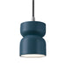 Justice Designs - CER-6500-MID-CROM-BKCD - One Light Pendant - Radiance - Midnight Sky