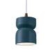 Justice Designs - CER-6500-MID-DBRZ-WTCD - One Light Pendant - Radiance - Midnight Sky