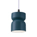 Justice Designs - CER-6500-MID-MBLK-WTCD - One Light Pendant - Radiance - Midnight Sky