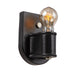 Justice Designs - CER-7031-CRB-NCKL - One Light Wall Sconce - American Classics - Carbon - Matte Black