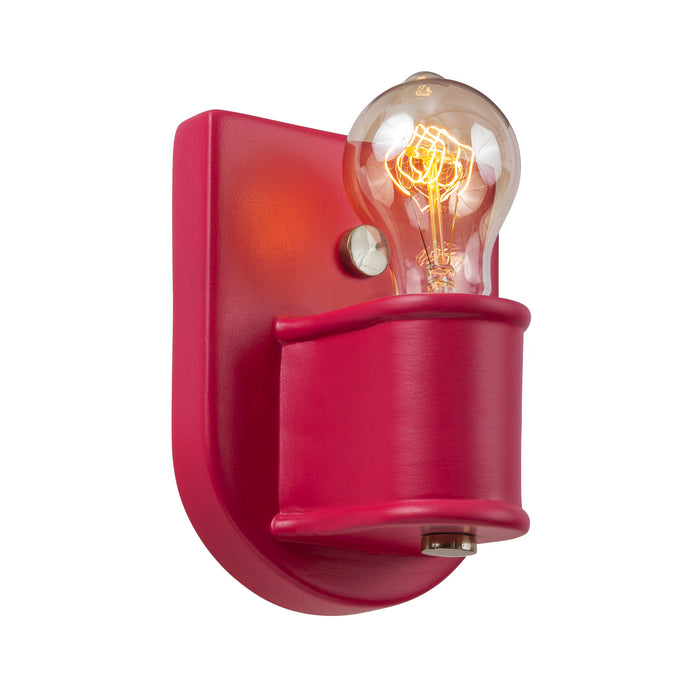 Justice Designs - CER-7031-CRSE-NCKL - One Light Wall Sconce - American Classics - Cerise