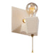 Justice Designs - CER-7011-MAT-BRSS - One Light Wall Sconce - American Classics - Matte White