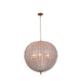 Kalco - 515156OL - Six Light Pendant - Samal - Oxidized Gold Leaf