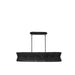 Kalco - 515561MB - Six Light Island Pendant - Madura - Matte Black