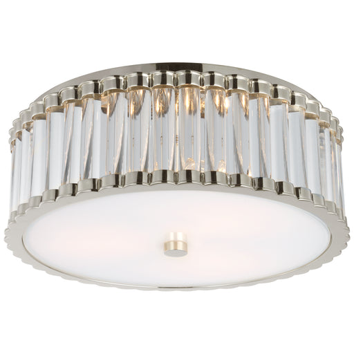 Visual Comfort Signature - CHC 4925PN-CG - LED Flush Mount - Kean - Polished Nickel