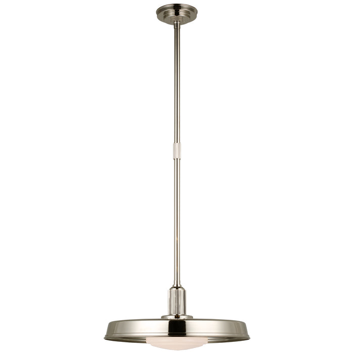 Visual Comfort Signature - CHC 5301PN-WG - LED Pendant - Ruhlmann - Polished Nickel