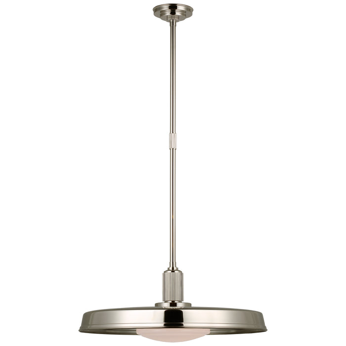 Visual Comfort Signature - CHC 5302PN-WG - LED Pendant - Ruhlmann - Polished Nickel