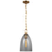 Visual Comfort Signature - CHC 5425AB-SMG - LED Pendant - Andros - Antique-Burnished Brass