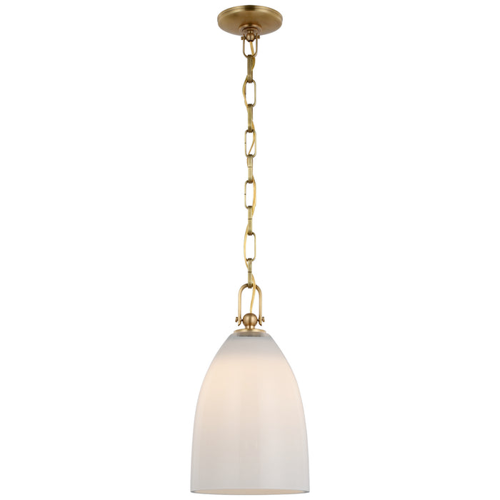 Visual Comfort Signature - CHC 5425AB-WG - LED Pendant - Andros - Antique-Burnished Brass