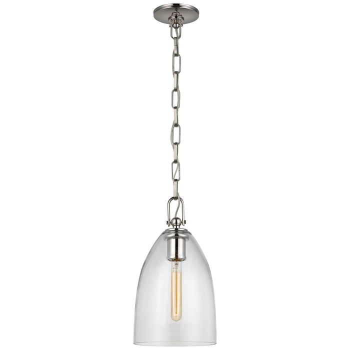 Visual Comfort Signature - CHC 5425PN-CG - LED Pendant - Andros - Polished Nickel