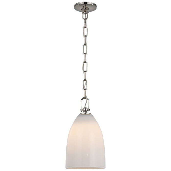 Visual Comfort Signature - CHC 5425PN-WG - LED Pendant - Andros - Polished Nickel