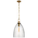 Visual Comfort Signature - CHC 5426AB-CG - LED Pendant - Andros - Antique-Burnished Brass