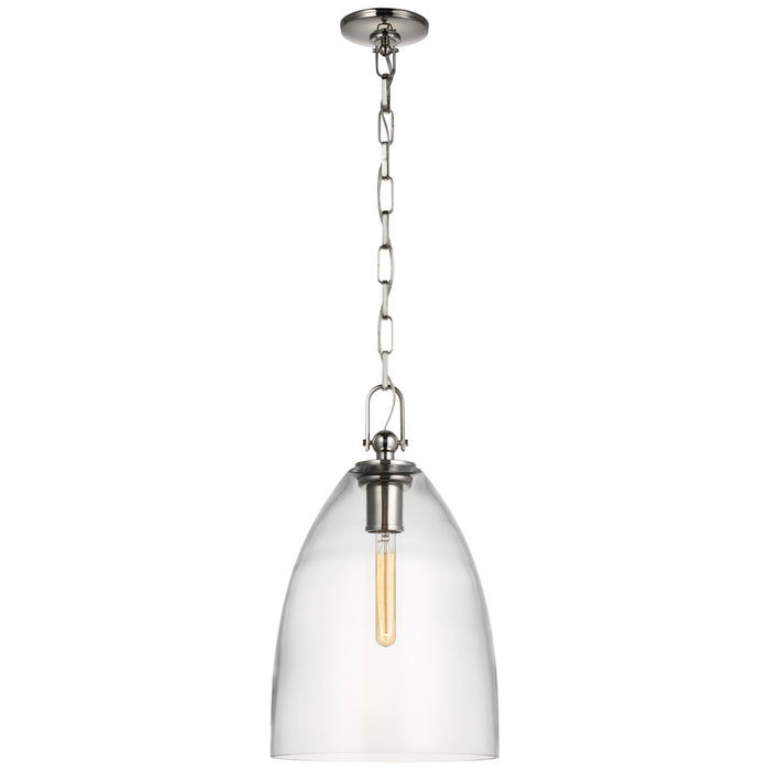 Visual Comfort Signature - CHC 5426PN-CG - LED Pendant - Andros - Polished Nickel