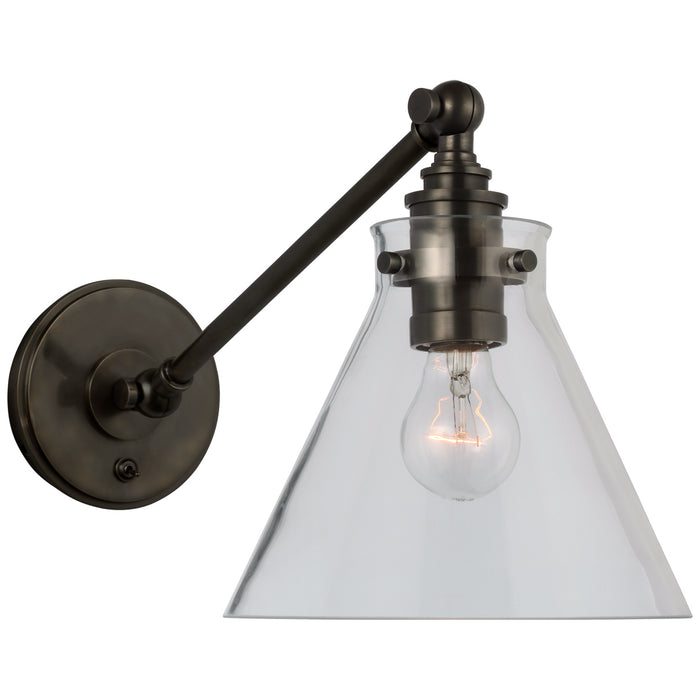 Visual Comfort Signature - CHD 2525BZ-CG - LED Wall Sconce - Parkington - Bronze