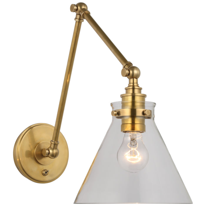 Visual Comfort Signature - CHD 2526AB-CG - LED Wall Sconce - Parkington - Antique-Burnished Brass