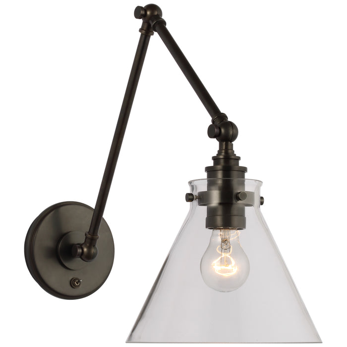 Visual Comfort Signature - CHD 2526BZ-CG - LED Wall Sconce - Parkington - Bronze