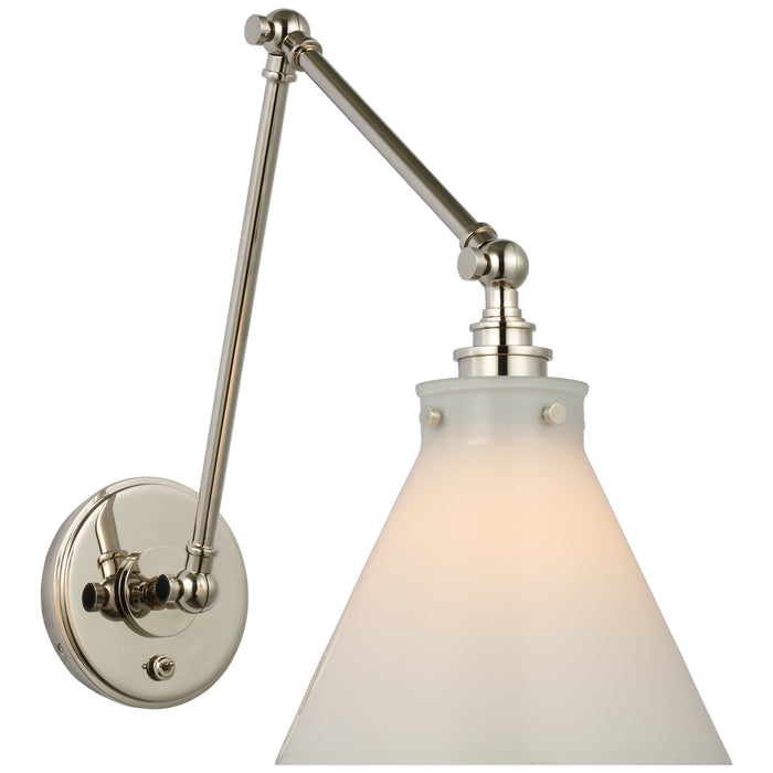 Visual Comfort Signature - CHD 2526PN-WG - LED Wall Sconce - Parkington - Polished Nickel