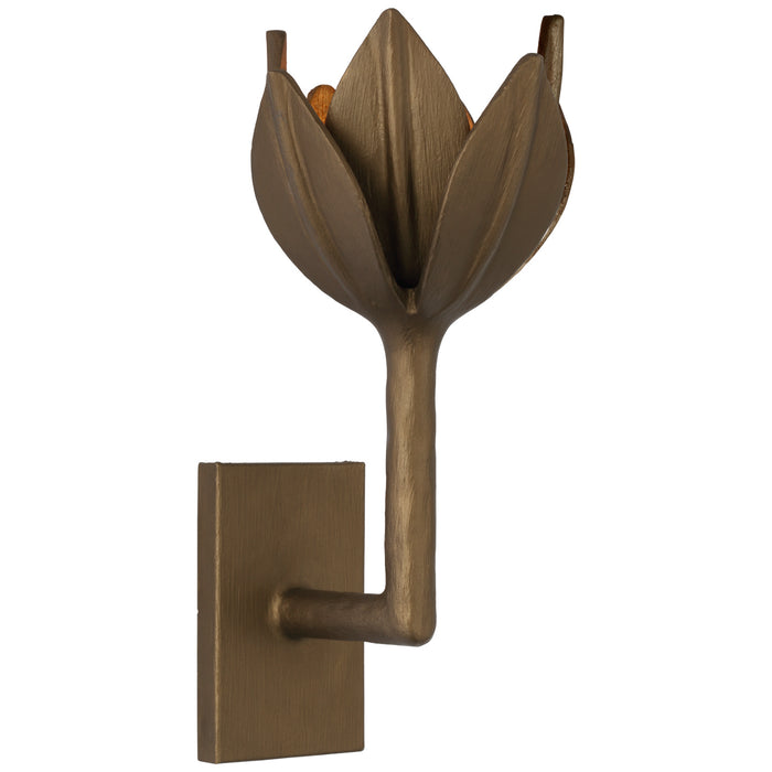 Visual Comfort Signature - JN 2001ABL - LED Wall Sconce - Alberto - Antique Bronze Leaf