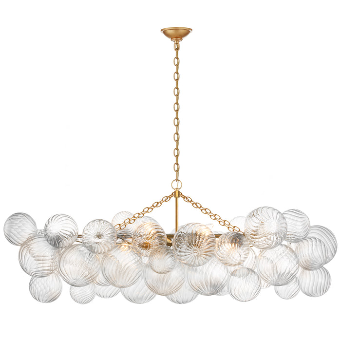 Visual Comfort Signature - JN 5116G-CG - LED Linear Chandelier - Talia - Gild