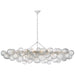 Visual Comfort Signature - JN 5117PW-CG - LED Linear Chandelier - Talia - Plaster White