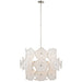 Visual Comfort Signature - KS 5067PN-CRE - LED Chandelier - Leighton - Polished Nickel