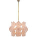 Visual Comfort Signature - KS 5067SB-BLS - LED Chandelier - Leighton - Soft Brass