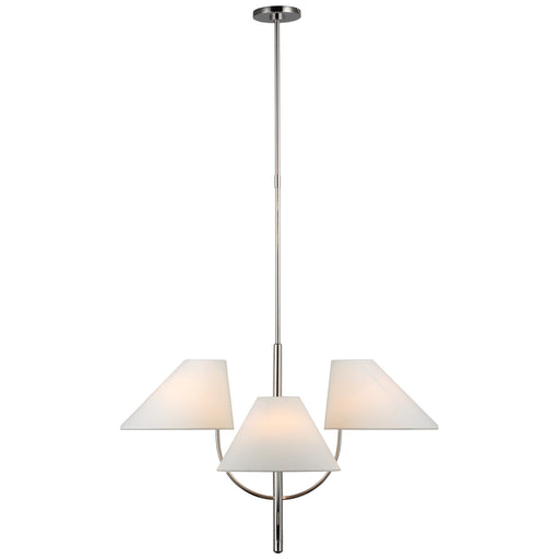 Visual Comfort Signature - KS 5220PN-L - LED Chandelier - Kinsley - Polished Nickel