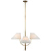 Visual Comfort Signature - KS 5220SB-L - LED Chandelier - Kinsley - Soft Brass