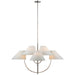 Visual Comfort Signature - KS 5225PN-L - LED Chandelier - Kinsley - Polished Nickel