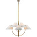 Visual Comfort Signature - KS 5225SB-L - LED Chandelier - Kinsley - Soft Brass