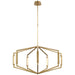 Visual Comfort Signature - KW 5707AB - LED Chandelier - Appareil - Antique-Burnished Brass