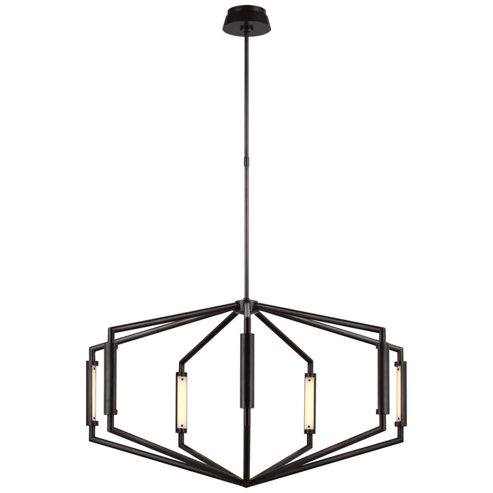 Visual Comfort Signature - KW 5707BZ - LED Chandelier - Appareil - Bronze