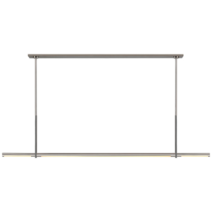 Visual Comfort Signature - KW 5730PN - LED Linear Pendant - Axis - Polished Nickel