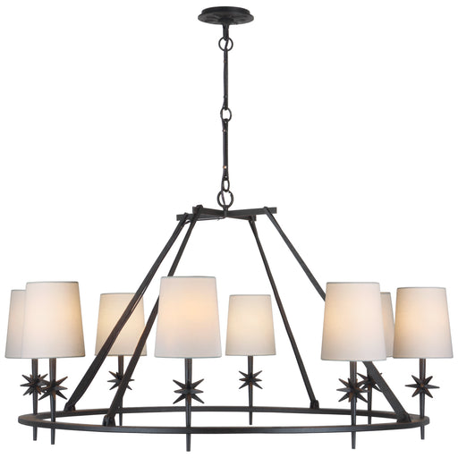 Visual Comfort Signature - S 5318BR-L - LED Chandelier - Etoile - Black Rust