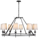 Visual Comfort Signature - S 5318BR-L - LED Chandelier - Etoile - Black Rust