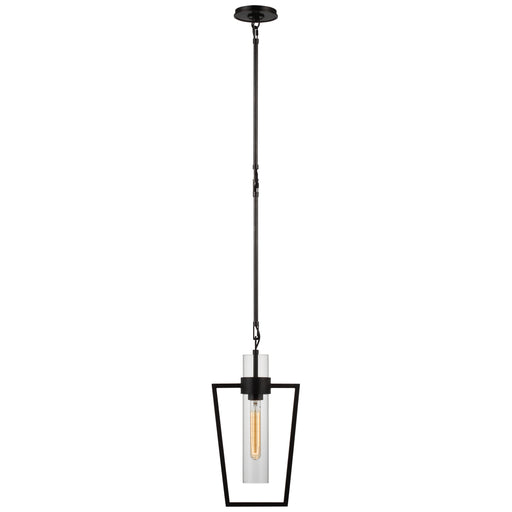 Visual Comfort Signature - S 5676BZ-CG - LED Pendant - Presidio - Bronze