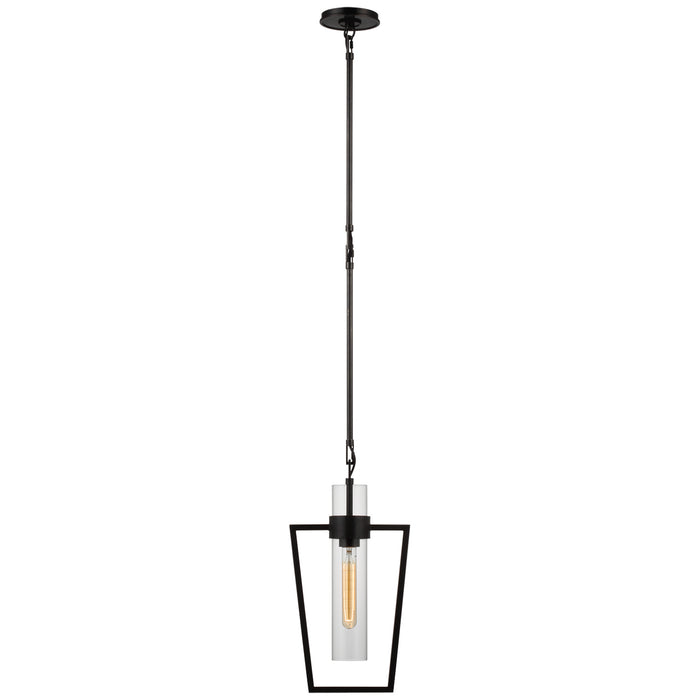 Visual Comfort Signature - S 5676BZ-CG - LED Pendant - Presidio - Bronze