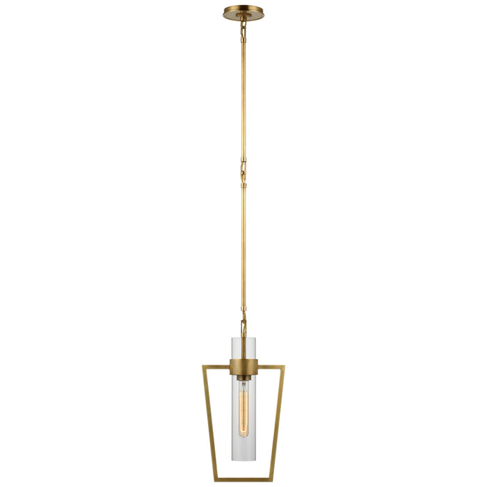 Visual Comfort Signature - S 5676HAB-CG - LED Pendant - Presidio - Hand-Rubbed Antique Brass