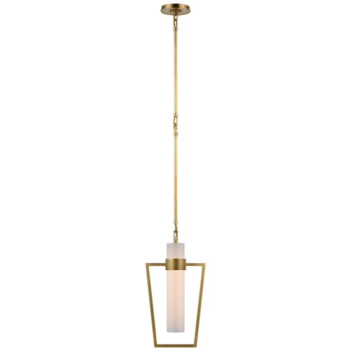 Visual Comfort Signature - S 5676HAB-WG - LED Pendant - Presidio - Hand-Rubbed Antique Brass