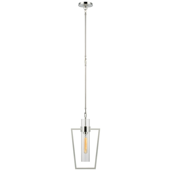 Visual Comfort Signature - S 5676PN-CG - LED Pendant - Presidio - Polished Nickel