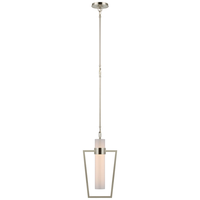 Visual Comfort Signature - S 5676PN-WG - LED Pendant - Presidio - Polished Nickel