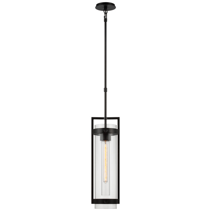 Visual Comfort Signature - S 5762AI-CG - LED Hanging Lantern - Kears - Aged Iron