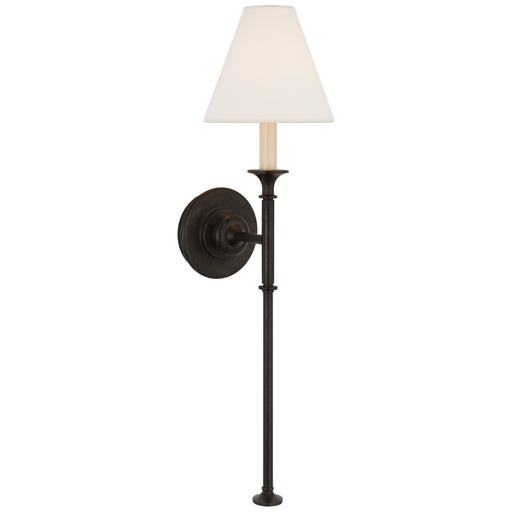 Visual Comfort Signature - TOB 2453AI-L - LED Wall Sconce - Piaf - Aged Iron