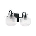 Capital Lighting - 145121MB - Two Light Vanity - Nyla - Matte Black