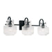 Capital Lighting - 145131MB - Three Light Vanity - Nyla - Matte Black