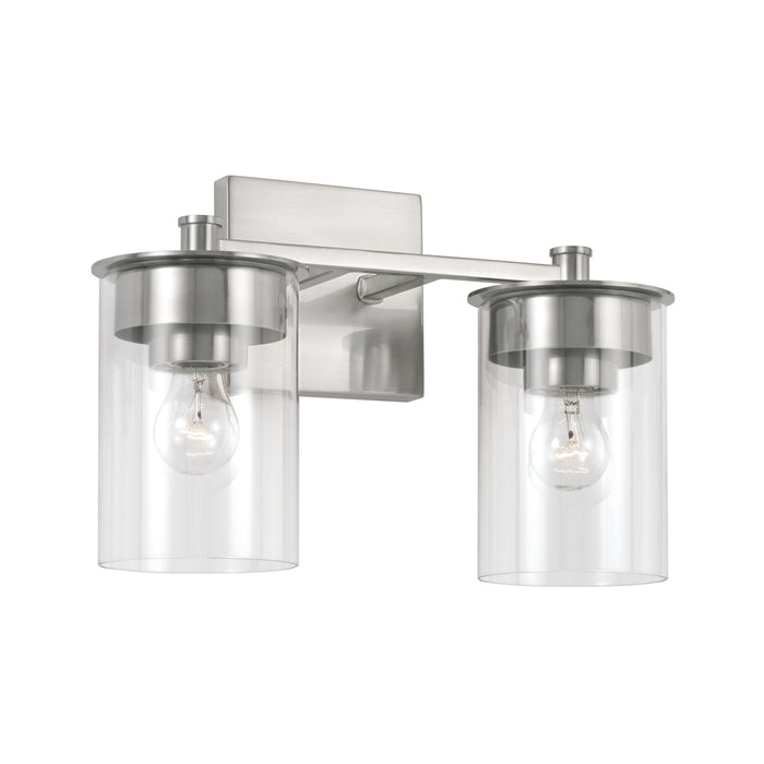 Capital Lighting - 146821BN-532 - Two Light Vanity - Mason - Brushed Nickel