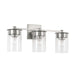 Capital Lighting - 146831BN-532 - Three Light Vanity - Mason - Brushed Nickel