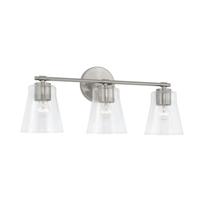 Capital Lighting - 146931BN-533 - Three Light Vanity - Baker - Brushed Nickel